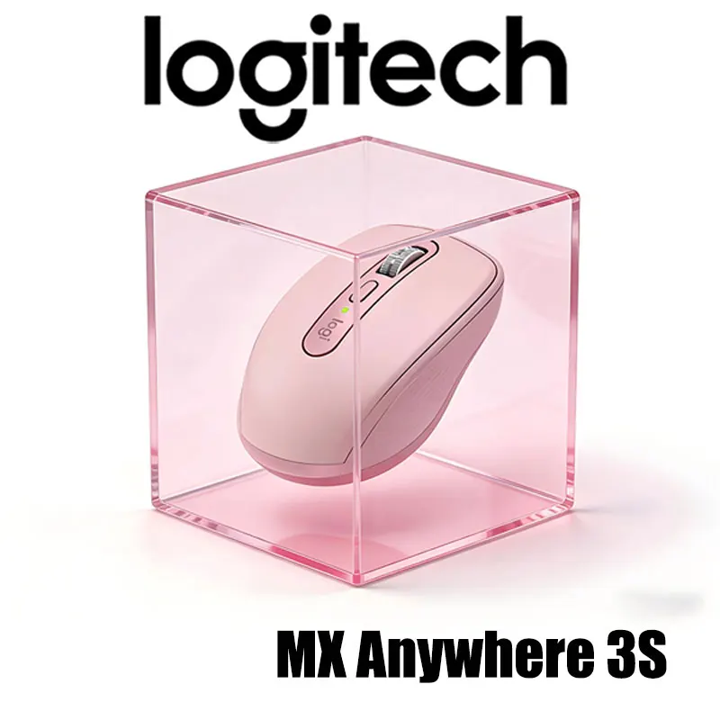 Logitech MX Anywhere 3S/M330 Dual-Mode Kabellose Leise Maus Ergonomische Passform, Ergonomisch Leichtgewichtig und Hochgelobt Image