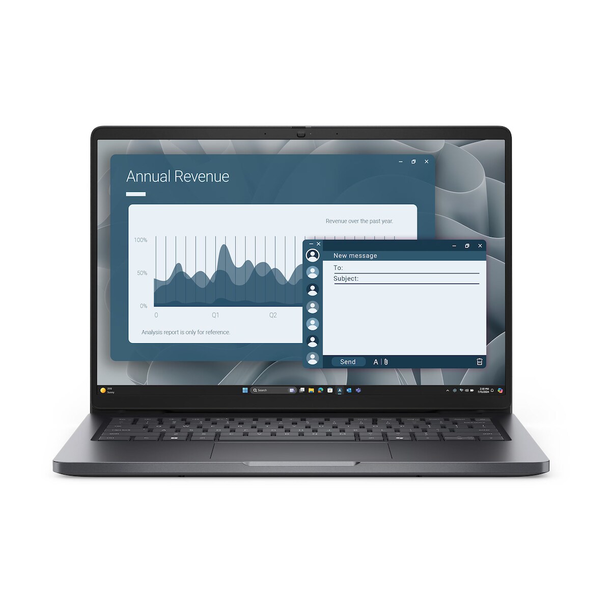 Dell Pro 14 (Magnetite , 14" WUXGA, AMD Ryzen™ 5 PRO 215, 128 GB RAM, 2 TB SSD) mit Windows 11 Pro & Office 2024 Pro Image