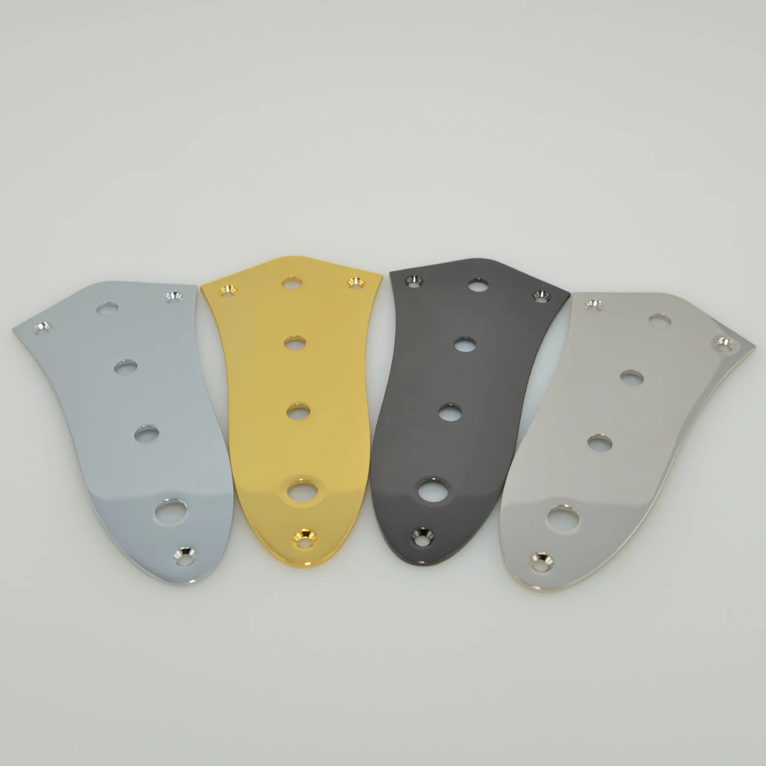 1 Stück 4 Löcher Vintage Steuerplatte Metall für Jazz JB Style Bass Instrument Zubehör Image