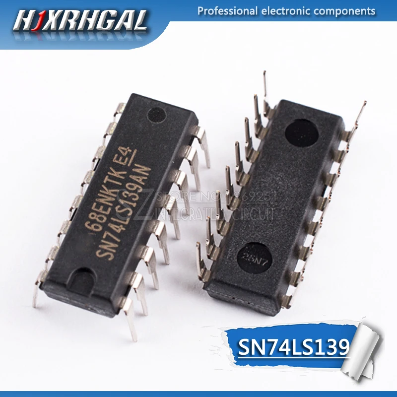 10PCS SN74LS139N DIP16 SN74LS139 74LS139N 74LS139 DIP Integrierte IC Image