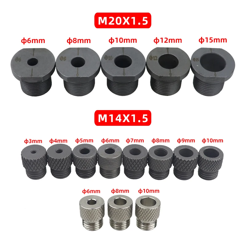 Holzbearbeitung Dübel Jig Bohrer Buchse 6-15mm Tasche Loch Jig Bohrer Hülse Bohrer Guide Loch Locator Bohren bit Zubehör Image