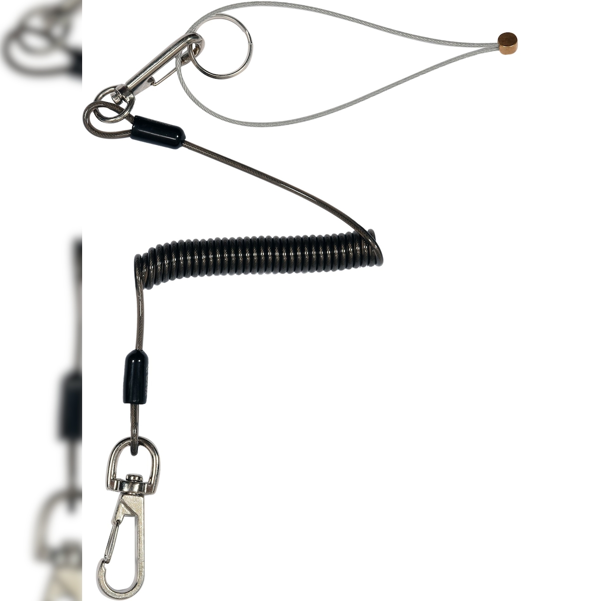 Sicherungsseil für Werkzeuge Ø1 mm, 52–170 cm, 2 kg Belastung Image