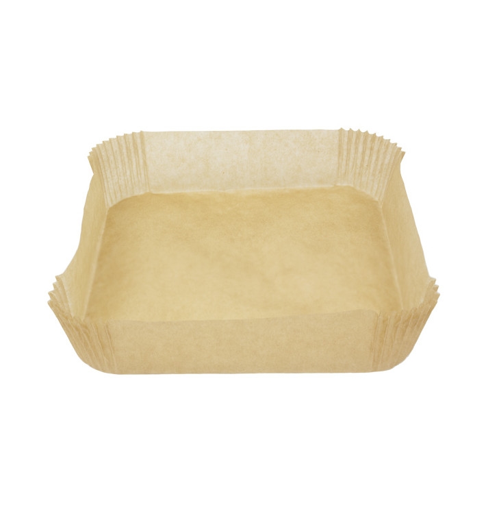 MONOUSO - Kraftpapier für Heißluftfritteusen 40g 17x17x4cm (50 Stück) Image