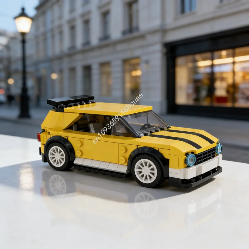 260-teiliges MOC City Champions Nio Firefly Rally Modellbausatz Architektur DIY Kreatives Spielzeug Weihnachtsgeschenk Bildung Image