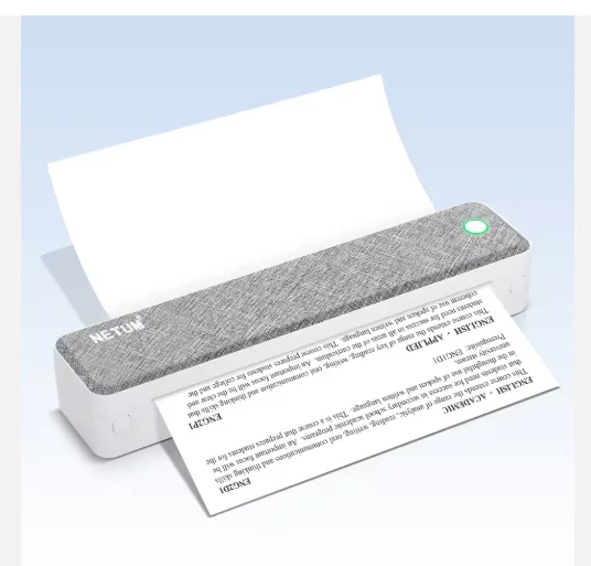 Desktop A4 Bluetooth-Drucker Thermischer Barcode-Etikettendrucker für Geschäftsreisen und Druckarbeiten Image