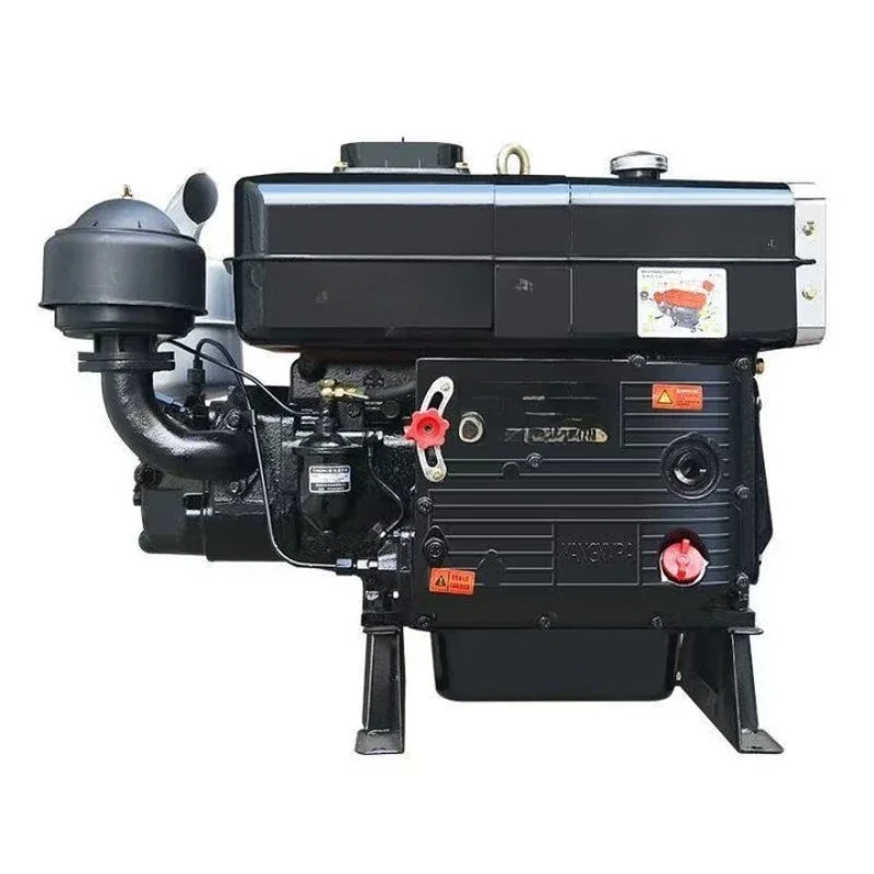 Dieselmotor, Einzylinder, 8–40 PS, Marinetraktor, landwirtschaftlicher Changzhou-Motor, elektrischer Start Image