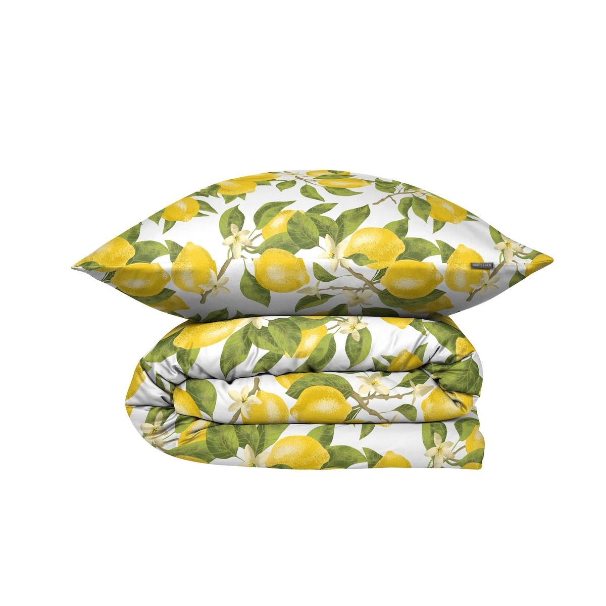 Schiesser Bettwäscheset Limona - Renforcé - 2-teilig - 155 x 220 cm - Gelb Image