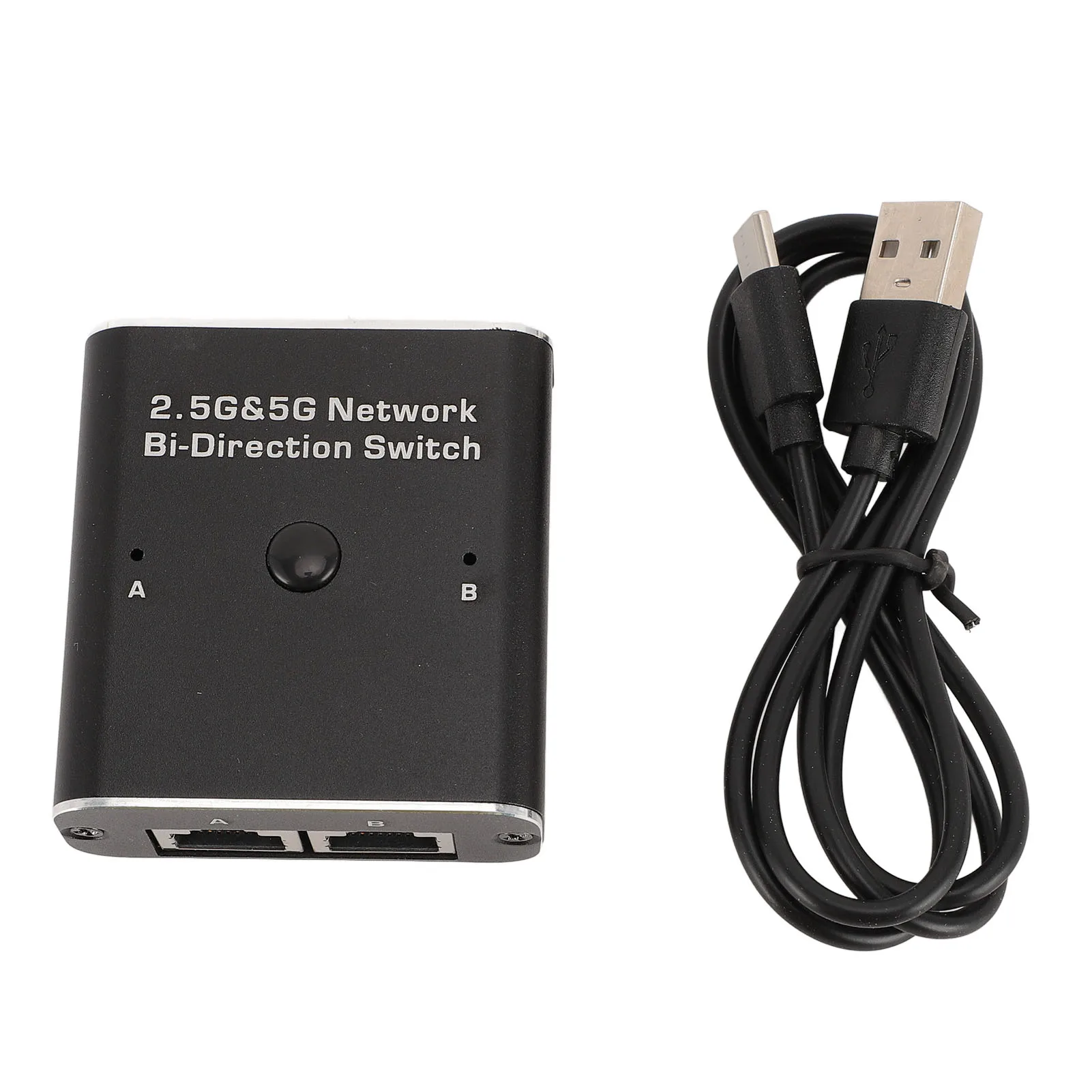 2,5G 5G Netzwerk-Duplextionsswitch 2 in 1 Out oder 1 in 2 Out Two Way 2 Port RJ45 Interner externer Netzwerk-Switcher-Adapter Image