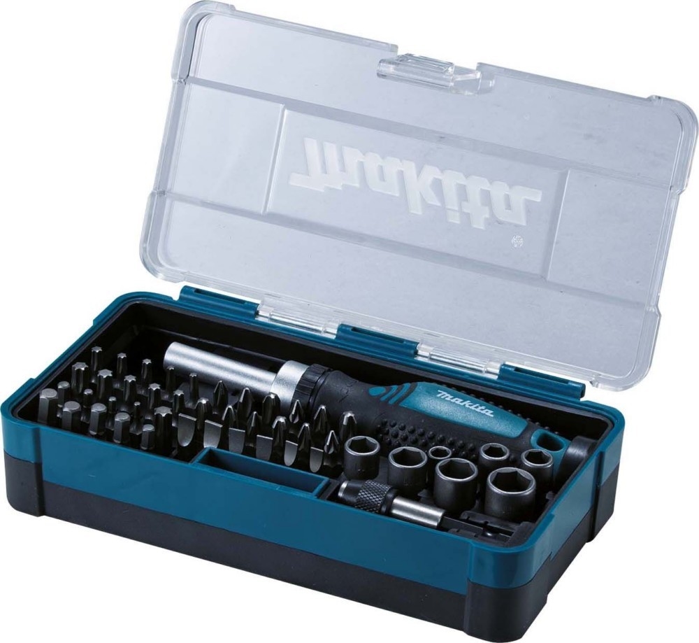 Makita Ratschen + Bit-Set B-36170 Image