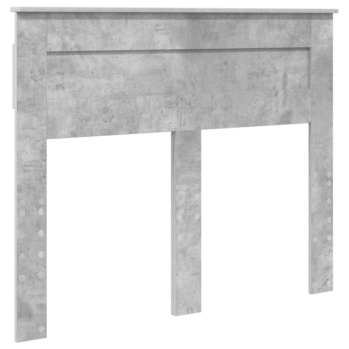 vidaXL Kopfteil Beton Grau 120 cm Holzwerkstoff Image