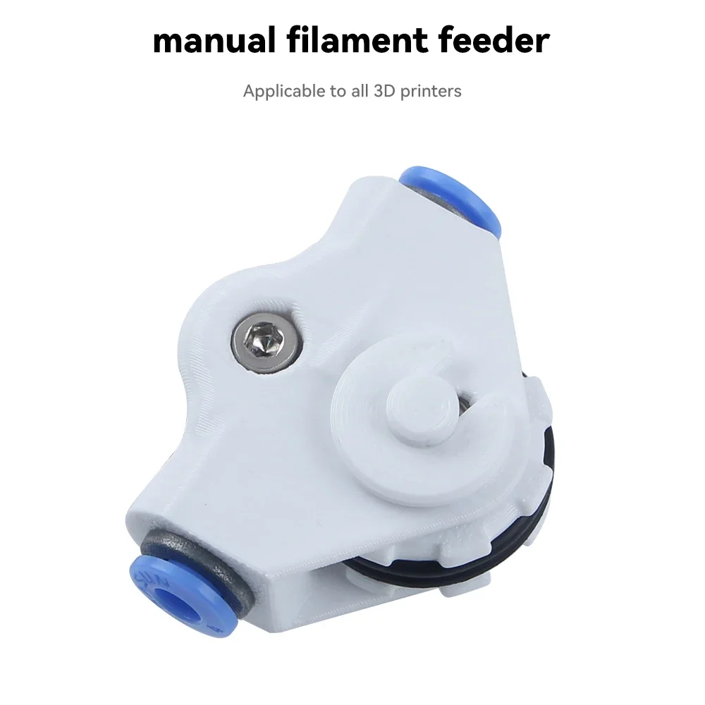Verbesserter manueller Filament-Feeder, anwendbar auf alle 3D-Drucker, Handrad-Rolling-Feeder, glattes Fütterungsfilament für 3D-Drucker Image