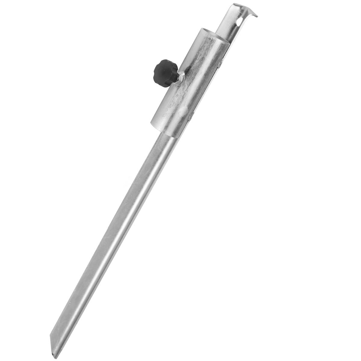 Moritz Schirmständer Ø 34mm x 50 cm Rasendorn für Sonnenschirm Schirm für Garten I Strand I Schirmständer I Stahl Silber Image