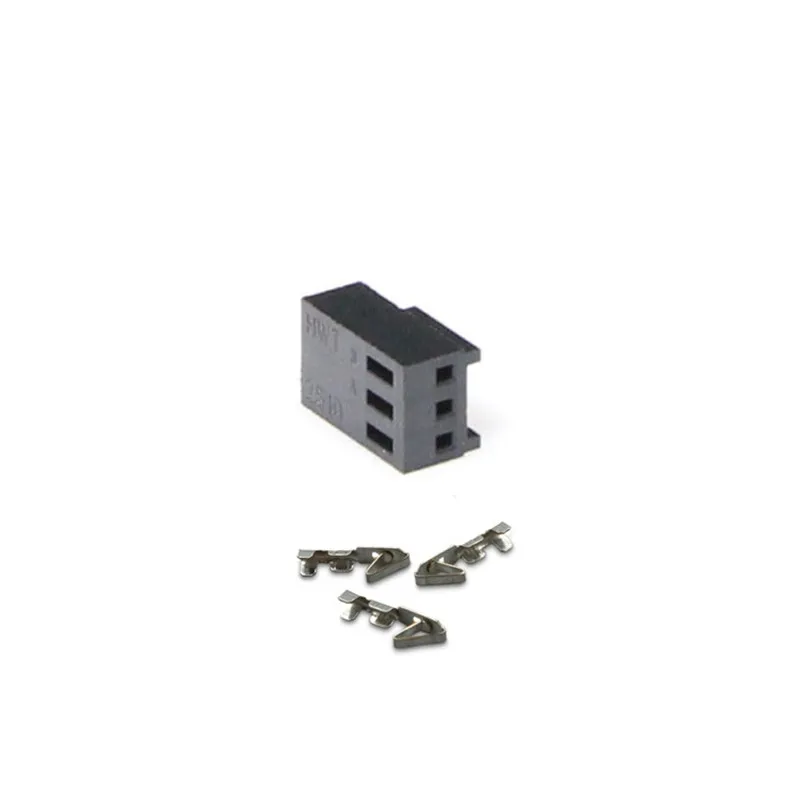 20sets schwarz 2510 kf2510 3 pin 3pin Lüfter weiblich pwm Power Shell Stecker Gehäuse + weibliche Klemme Crimp stifte Image
