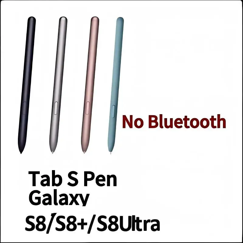 Galaxy Tab S8 Stylus Stift (ohne Bluetooth) Ersatz für Samsung Galaxy Tab S8+, S8 Ultra Touch S Pen + Spitzen/Nibs (Schwarz) Image