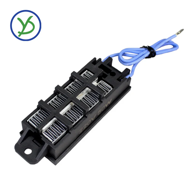 220V 50W Inkubatorheizung PTC elektrische Heizung Keramiklufter Heizelement 54B2-Z 92*31mm Image