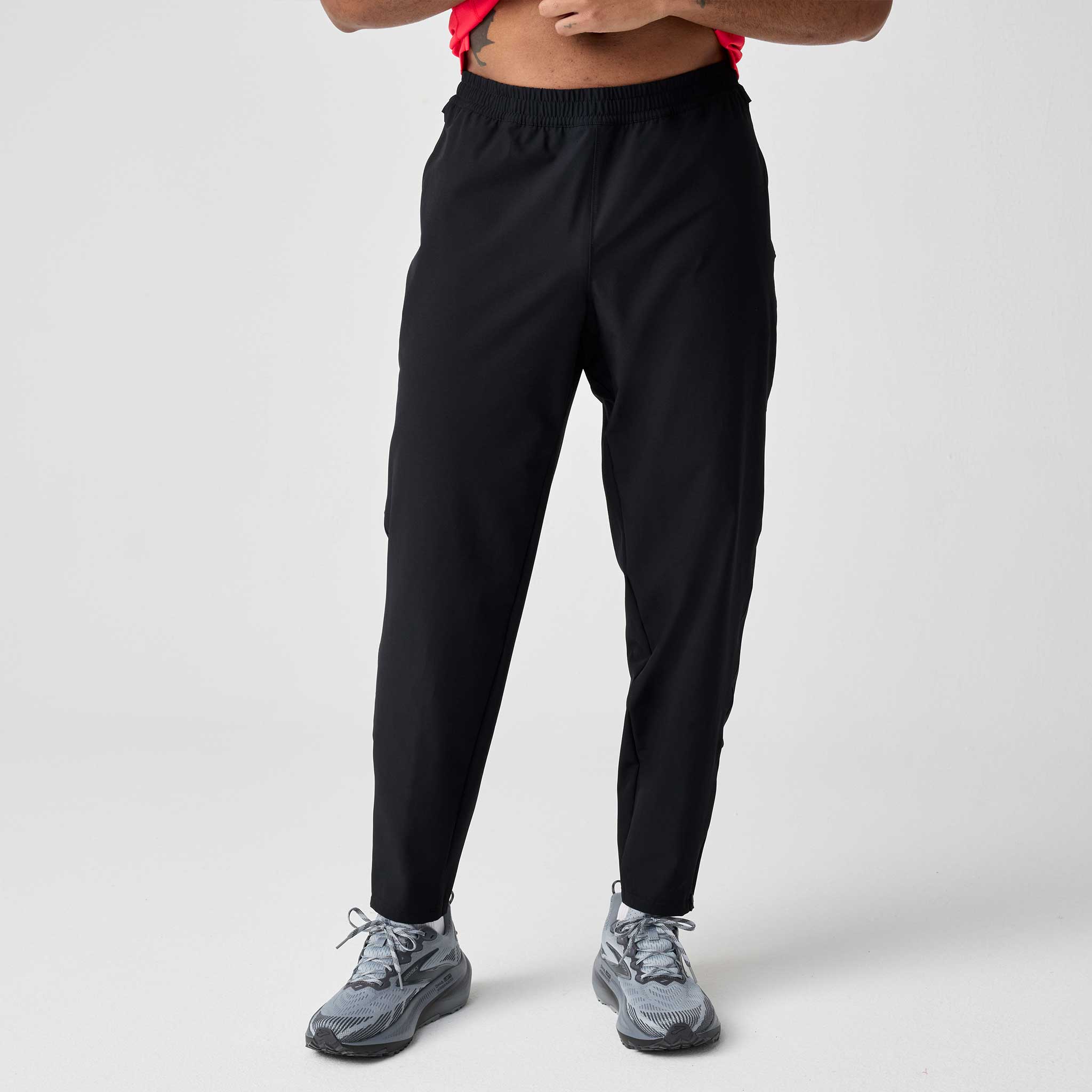 Brooks Canopy Pant Men's Running Apparel Black