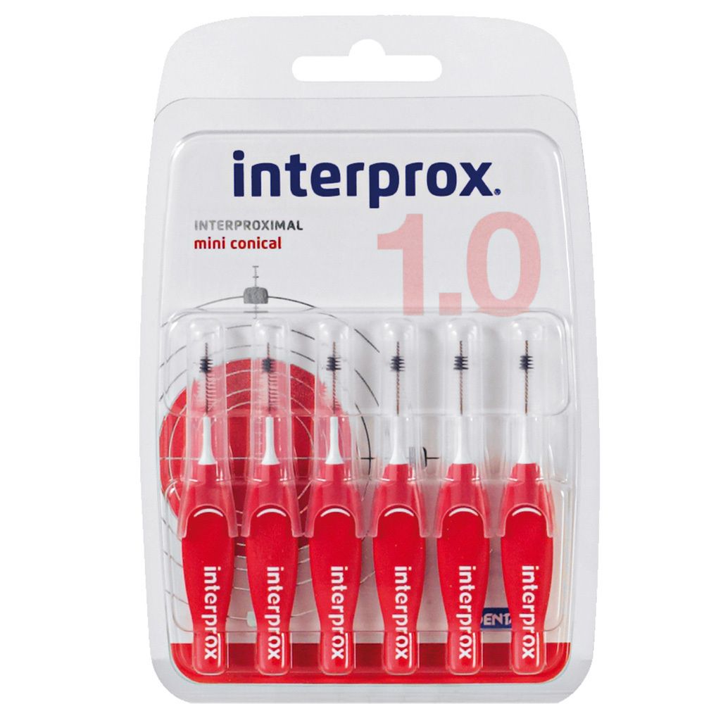 Interpro X 4g Miniconical Blister 6u 6lang Interprox 6 pz Spazzolino d