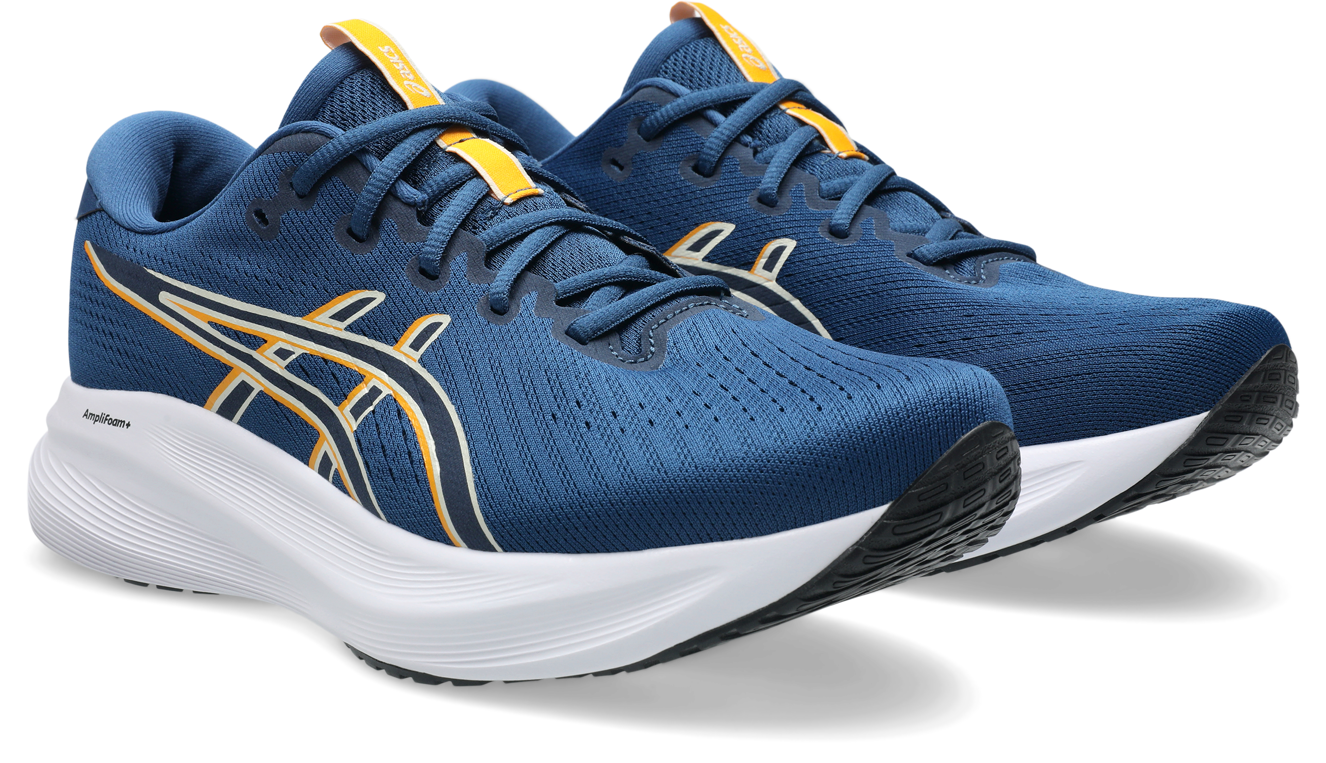 Laufschuh ASICS "GEL-EXCITE 11", Herren, Gr. 42,5, twilight blau, light dust, Synthetik, Schuhe Laufschuh