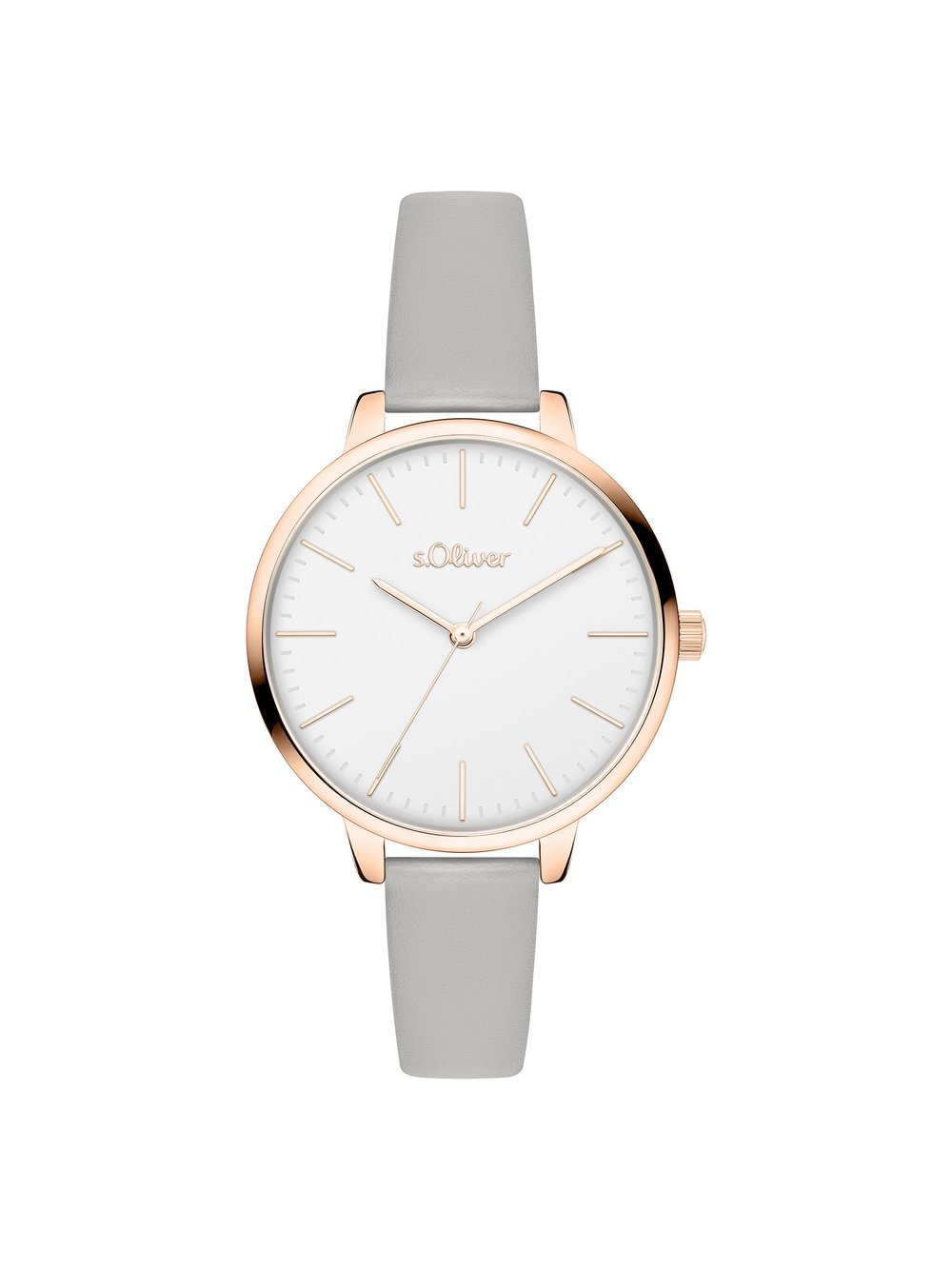 s.Oliver Armbanduhr Damen grau, ONE SIZE Image