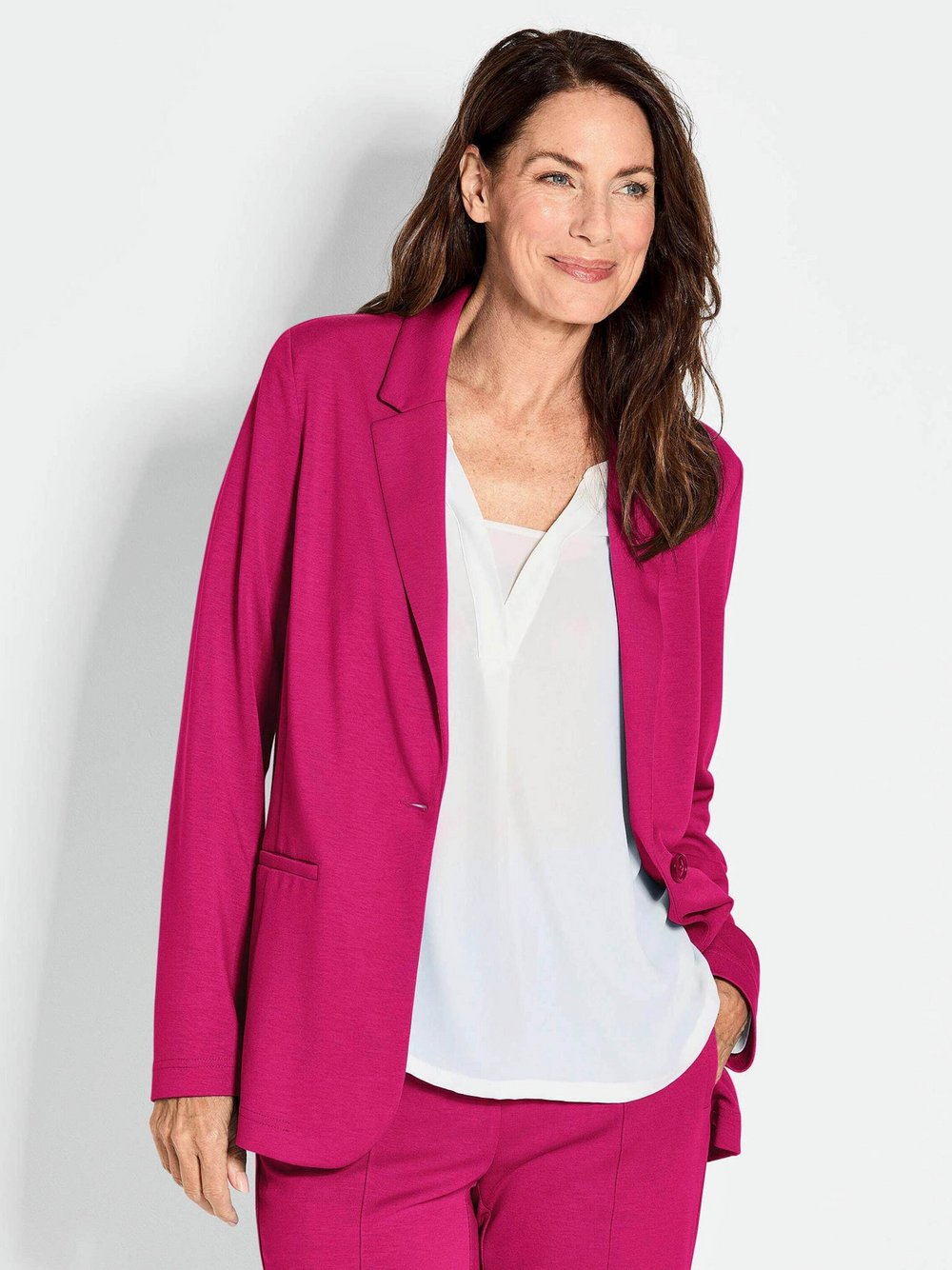 Goldner Blazer Damen pink, 25 Image