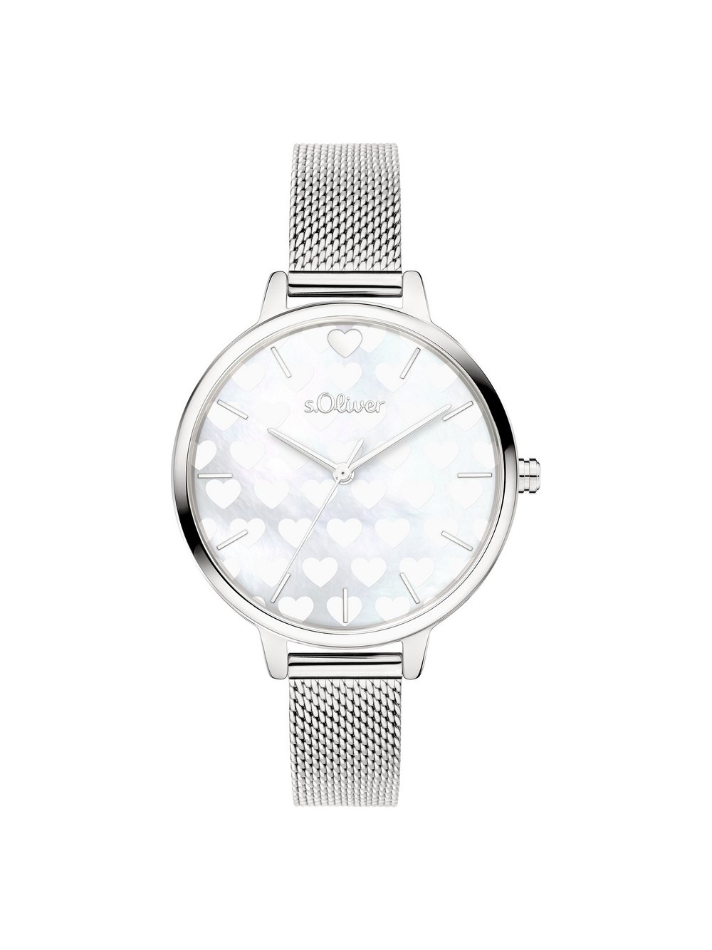 s.Oliver Armbanduhr Damen silber, ONE SIZE Image