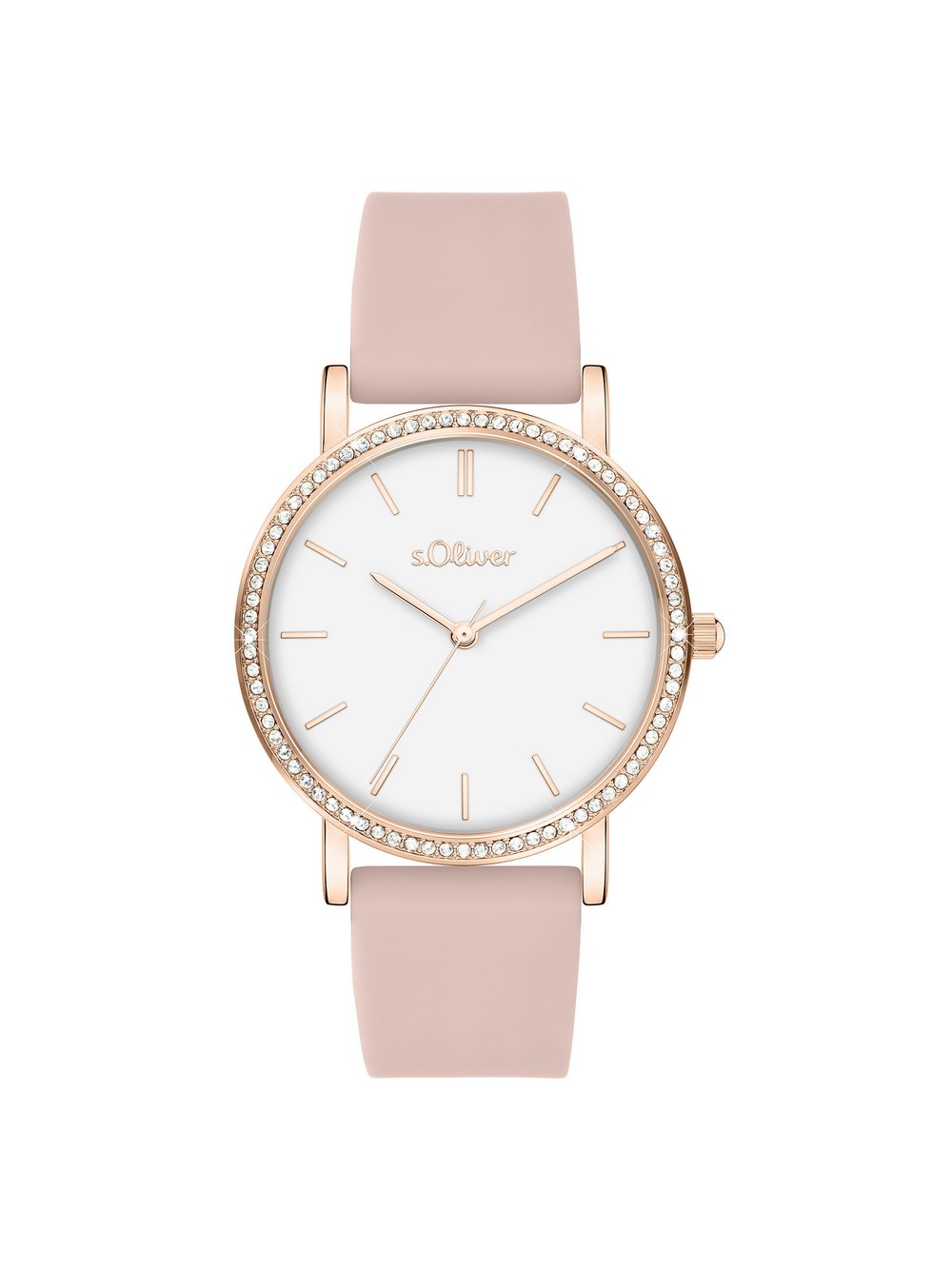 s.Oliver Armbanduhr Damen rosa, ONE SIZE Image