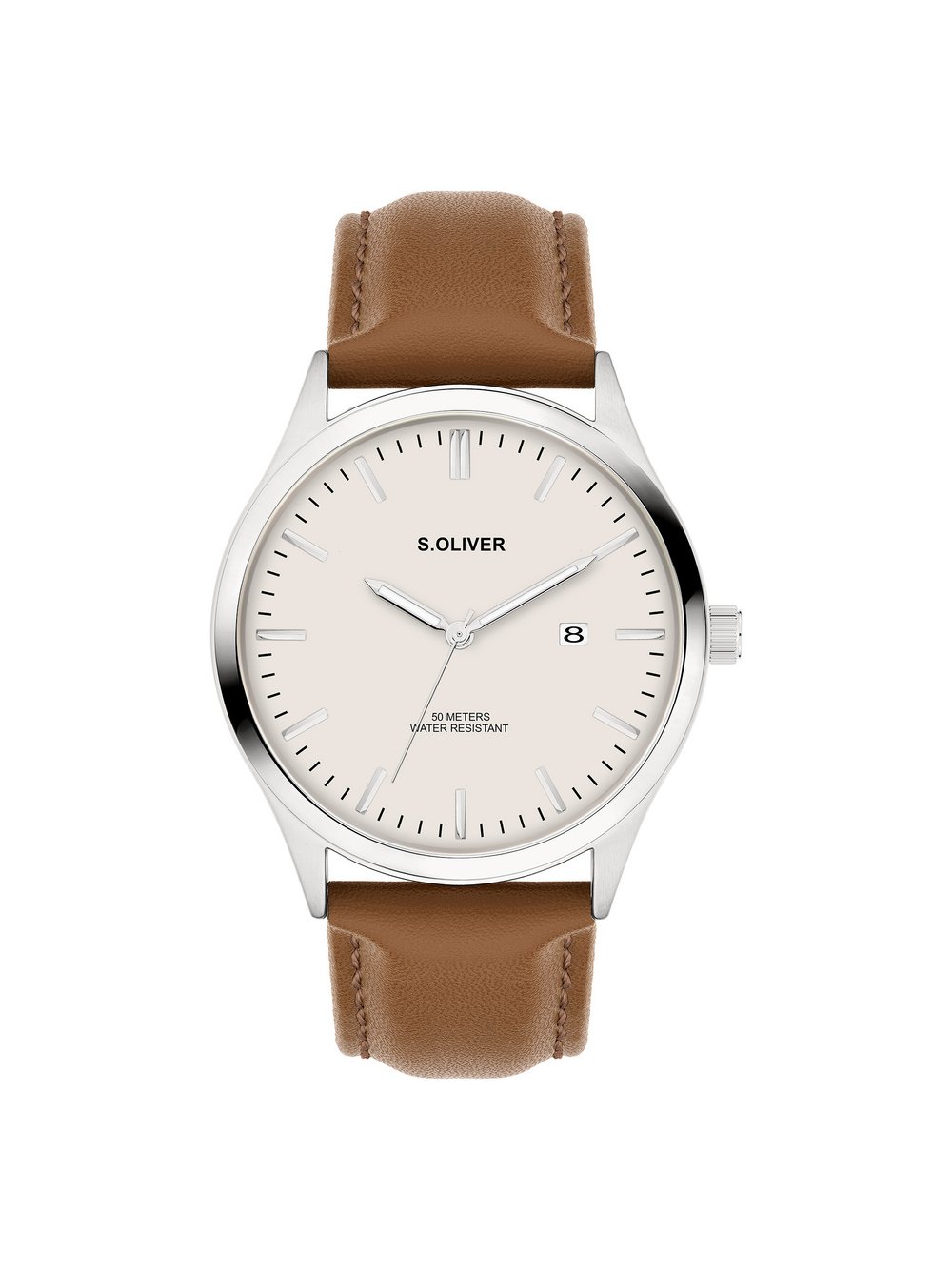 s.Oliver Armbanduhr Herren braun, ONE SIZE Image