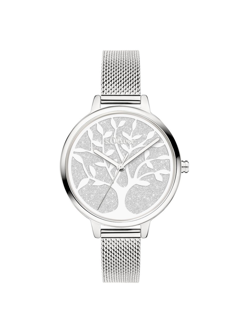 s.Oliver Armbanduhr Damen silber, ONE SIZE Image