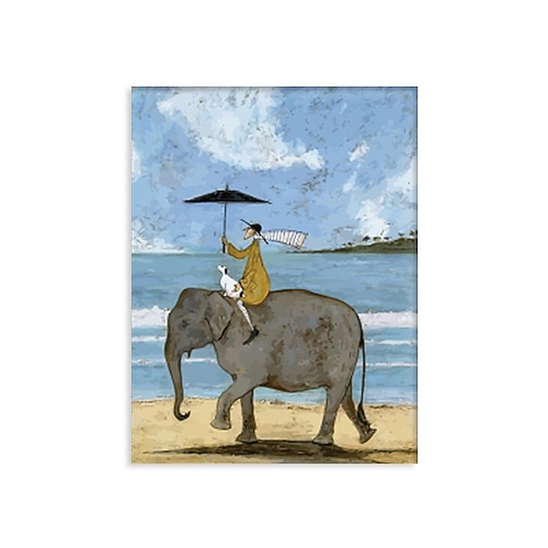 Wandkunst Leinwanddrucke Malerei Kunstwerk Bild Menschen Heimtextilien Dekor gerollte Leinwand kein Rahmen ungerahmt ungedehnt Image