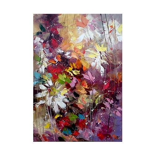 Abstraktes Aquarell Blumen Wandkunst Leinwanddrucke Blumen Heimdekoration Dekor gerollte Leinwand kein Rahmen ungerahmt ungedehnt Image