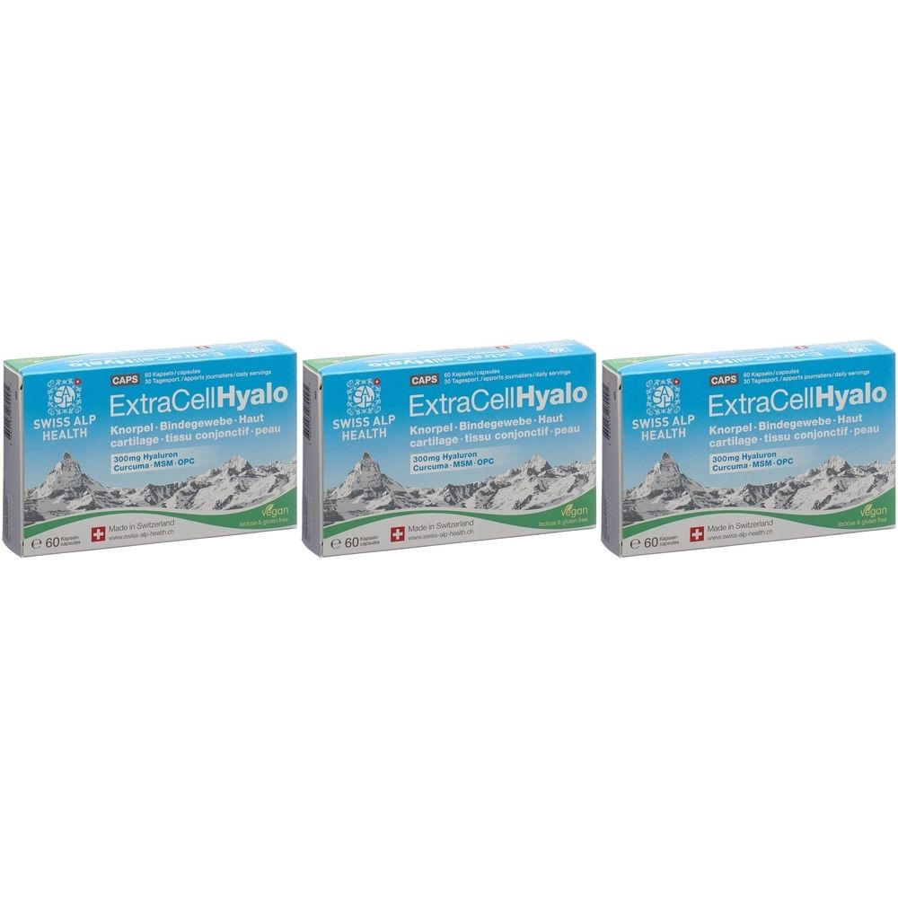 Extra Cell Hyalo Kaps 60 Stkx3 3x60 St Kapseln