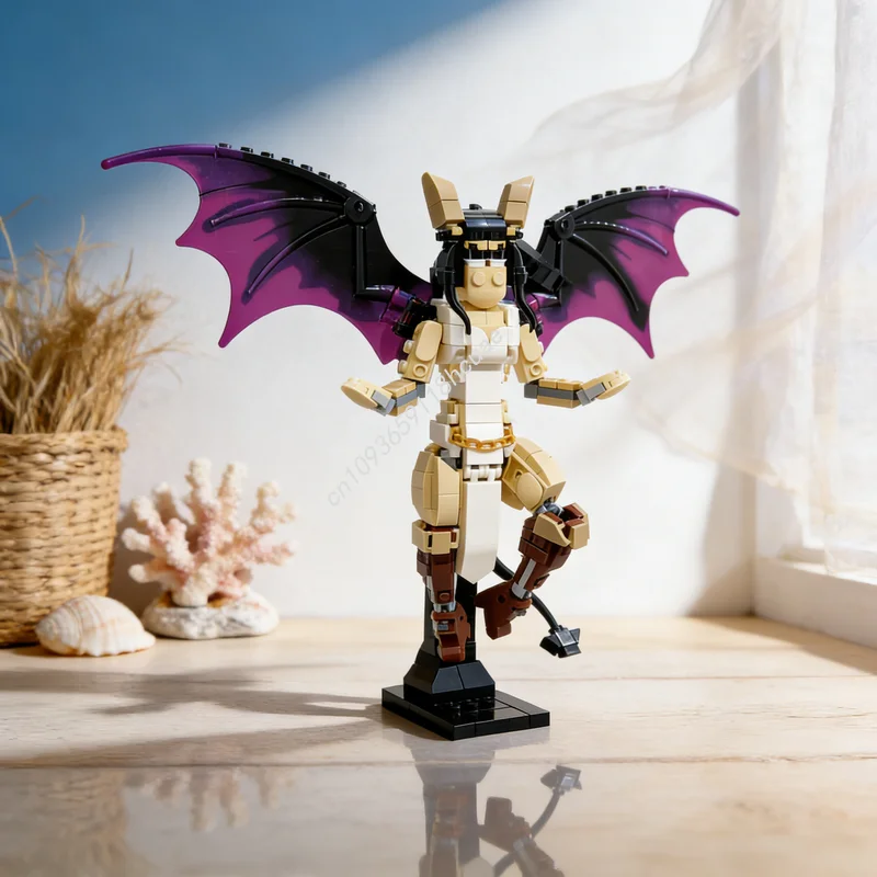 332-teiliges MOC Morrigan Modellbausatz Architektur-Bausatz DIY Kreatives Spielzeug Lernbausteine Kinder Weihnachtsgeschenk-Idee Image