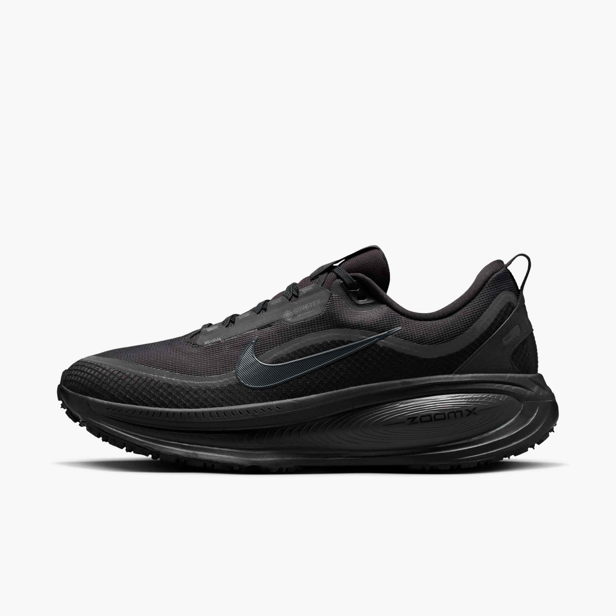 Laufschuh NIKE "NIKE VOMERO 18 GORE-TEX", Herren, Gr. 46, schwarz, anthrazit, Synthetik, Textil, Schuhe Laufschuh