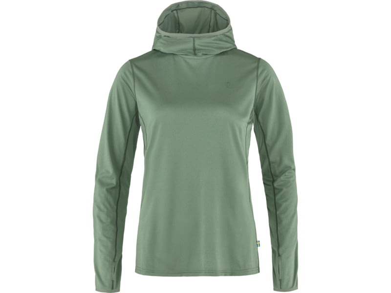 Fjallraven Abisko Sun-Hoodie - Women's Patina Green 2XS F84108-614-XXS