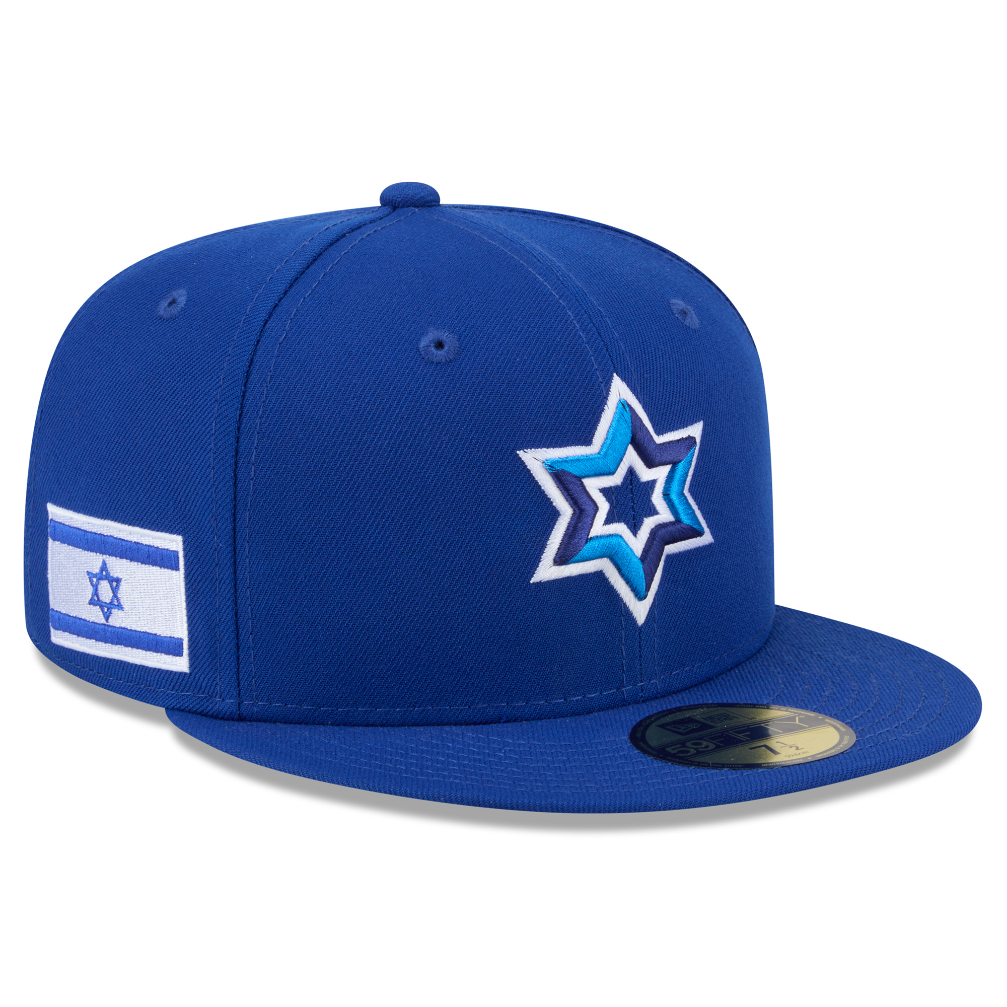 "New Era Herren-Baseballkappe „Blue Israel 2026 World Baseball Classic 59FIFTY“" Image