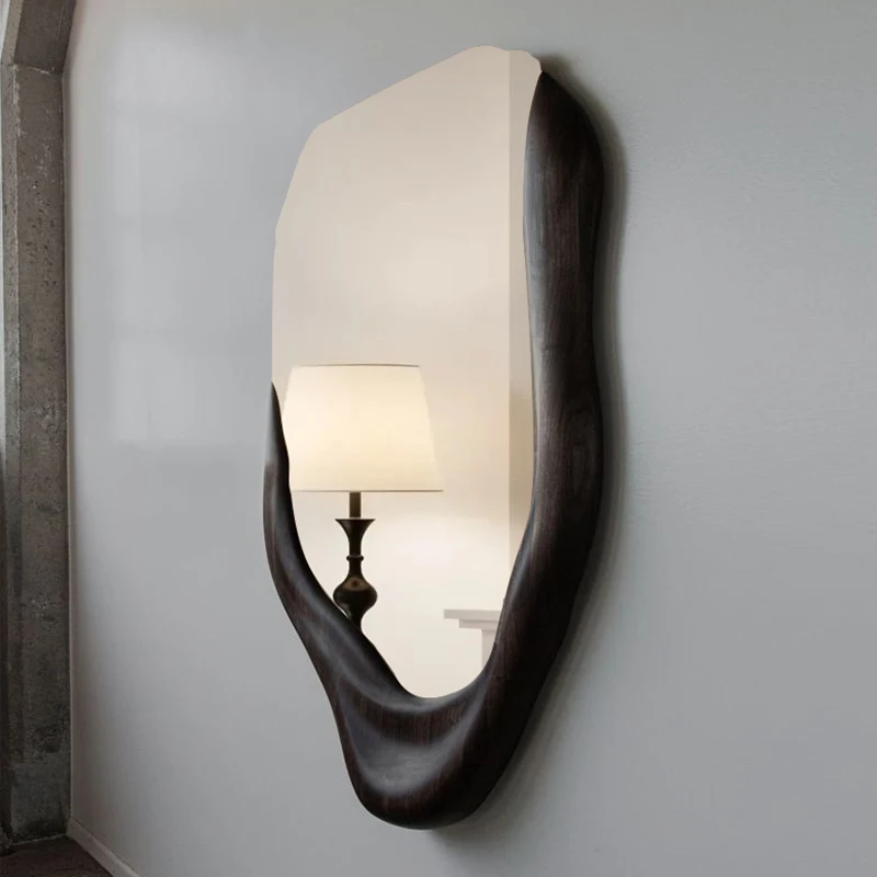 Unregelmäßiger Wandspiegel Wohnzimmer Moderne Mädchen Männer Schlafzimmer Badezimmer Luxus Funky Spiegel Asymmetrische Espelhos Home Dekorationen