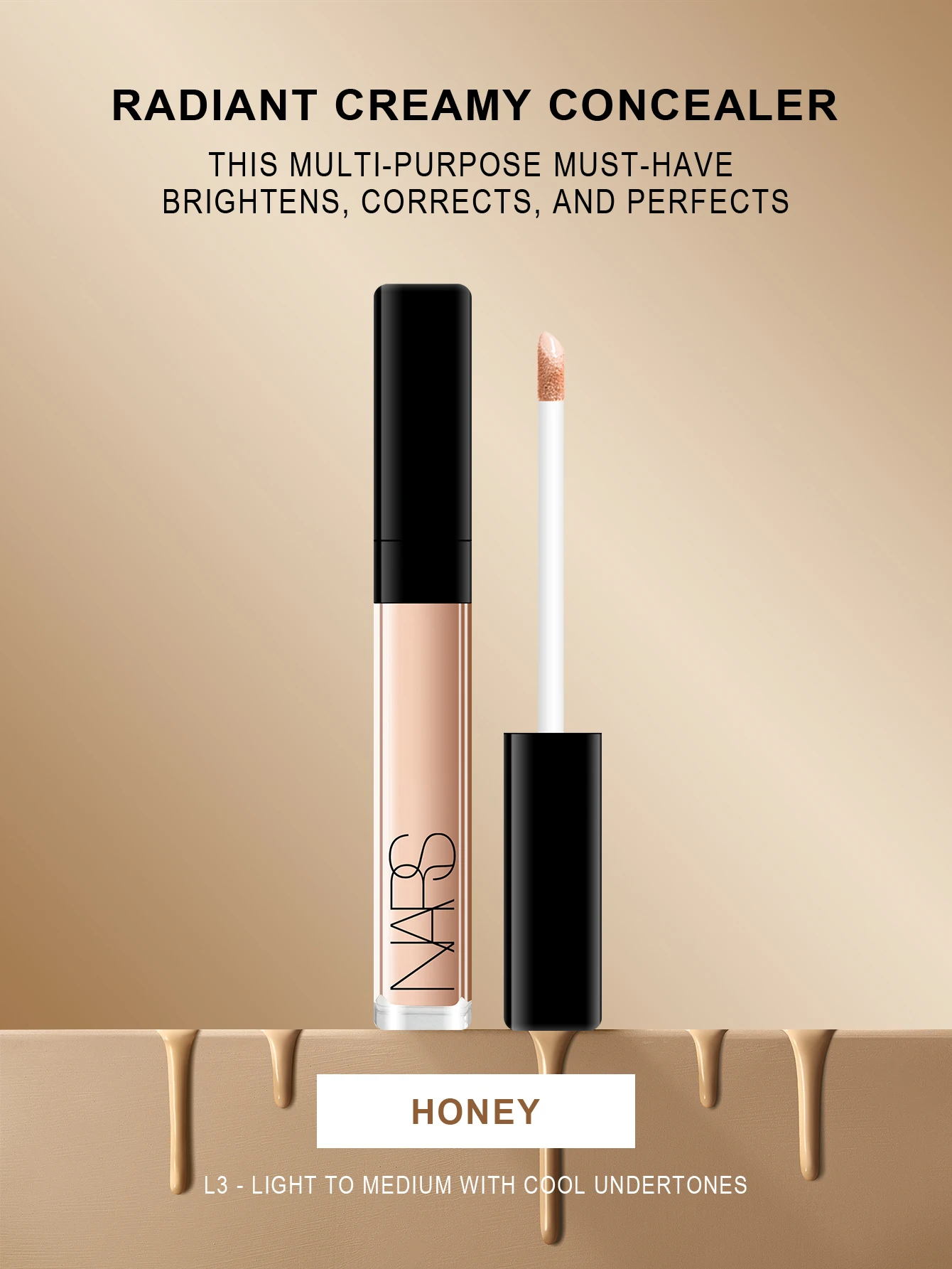 Nars Radiant Creamy Concealer # Custard # Honig # Vanille # Chantilly 0,22 oz./6 ml Image