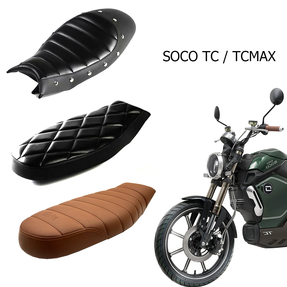 Neue Passform TC TC MAX Sitzkissen-Zubehör für Super SOCO TC TCMAX Bequemer Motorrad-Sitzkissen-Ersatz