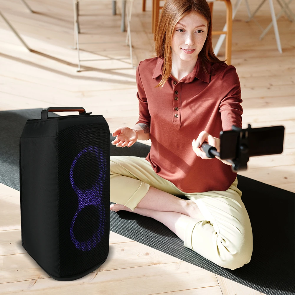 Lautsprecher-Abdeckung, Lautsprecher-Hülle, Schutzhülle, Lautsprecher-Hülle, Netz-Schutzhülle für tragbare Party-Lautsprecher JBL PartyBox Club 120 Image