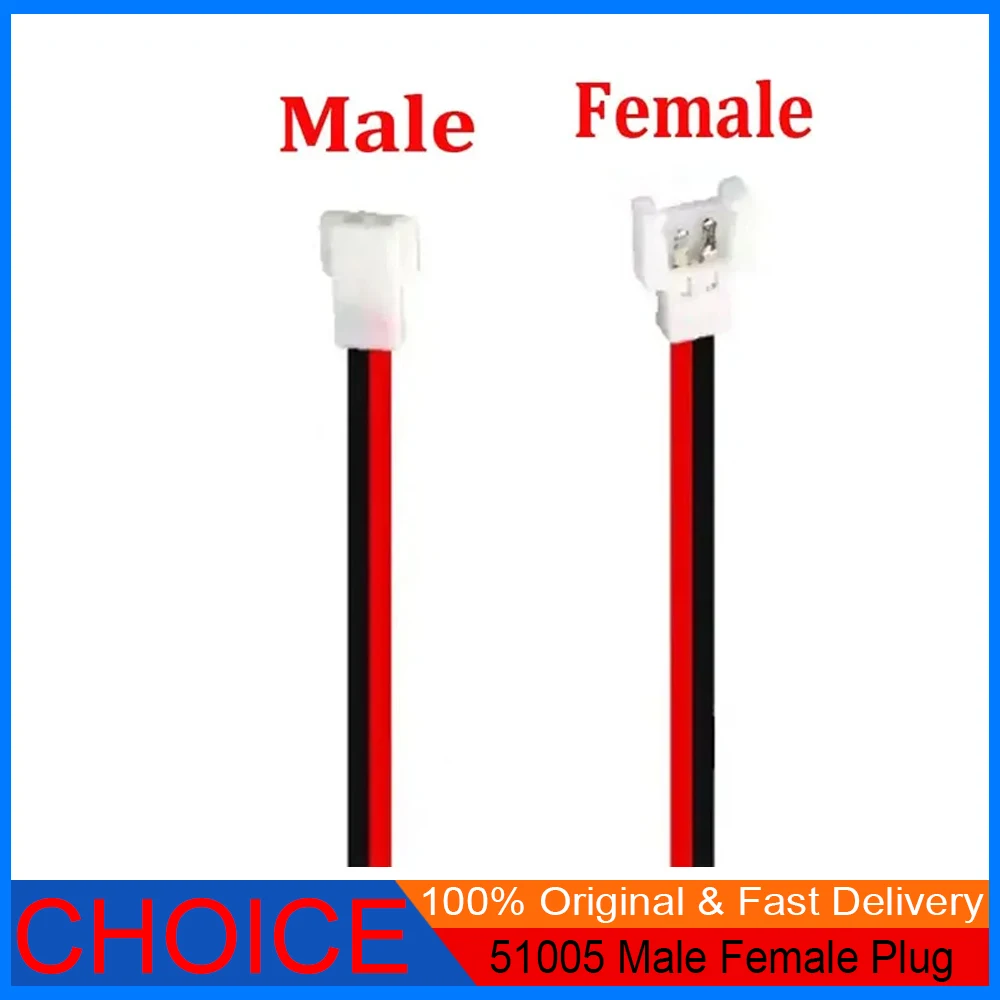 10 Stück 51005 1S Lipo-Balance-Ladekabel – Molex 51005 Stecker/Buchse, 2,0 mm Rastermaß, für RC-Modelle und Indoor-Drohnen-Zubehör Image