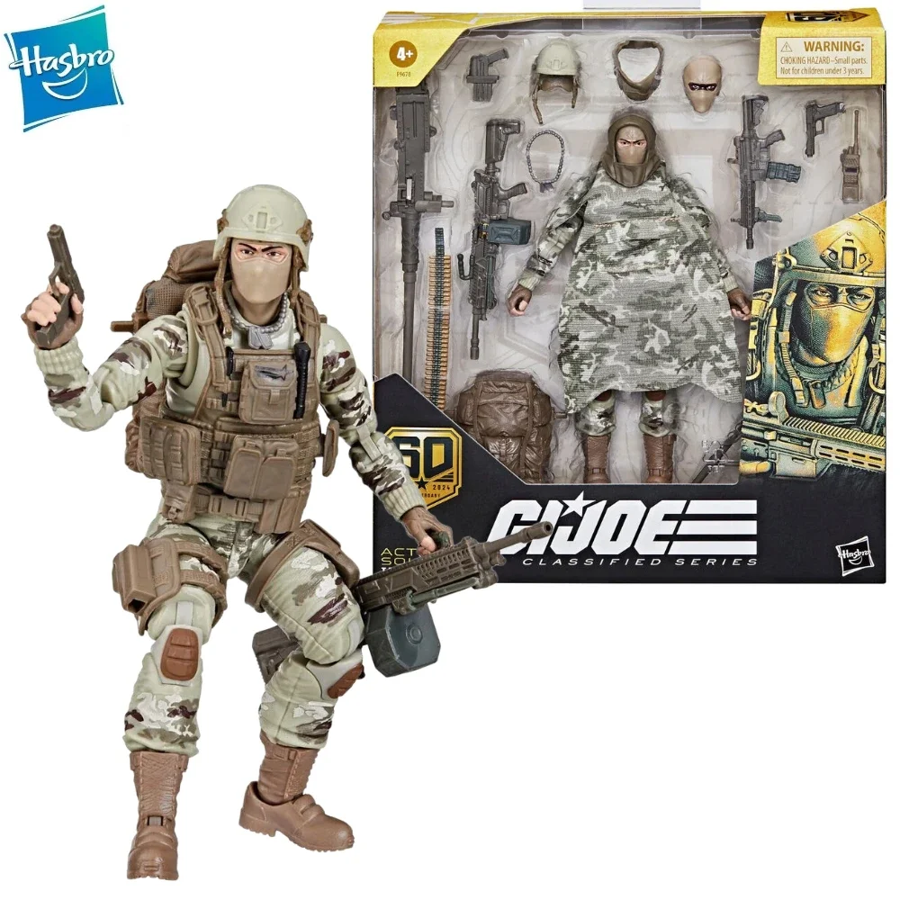 Auf Lager G.I. Joe GI Joe Classified Series 6" Soldat Infanterie 60th Anniversary Actionfigur Modell Spielzeug Hobby Geschenk