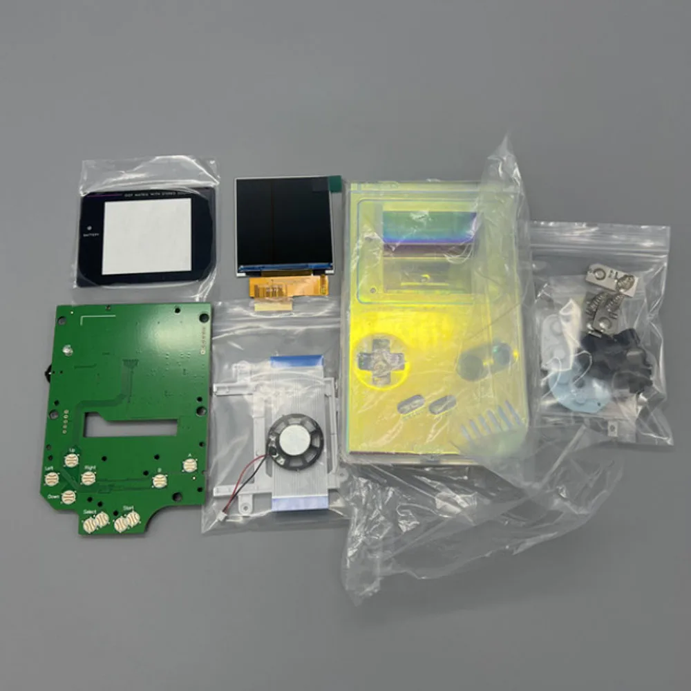 2,6 Zoll IPS LCD-Bildschirm mit hoher Helligkeit und neuem Gehäuse für Gameboy GB DMG GB IPS LCD-Bildschirm Punkt-zu-Punkt-Anzeige Image