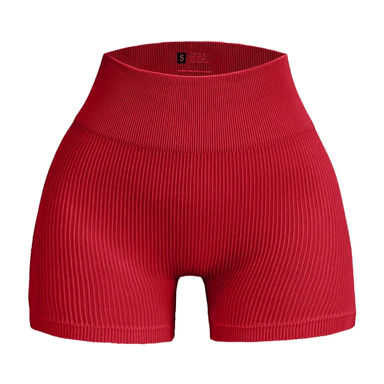 Shorts de yoga pour femmes, couleur unie, taille haute, contrôle du ventre, respirant, extensible, pour l'entraînement, la salle de sport, la course à pied, le Pilates et les vêtements de sport d'été