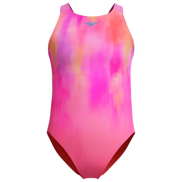 Speedo - Kid's Print Pulseback One Piece - Badeanzug Gr 116 rosa