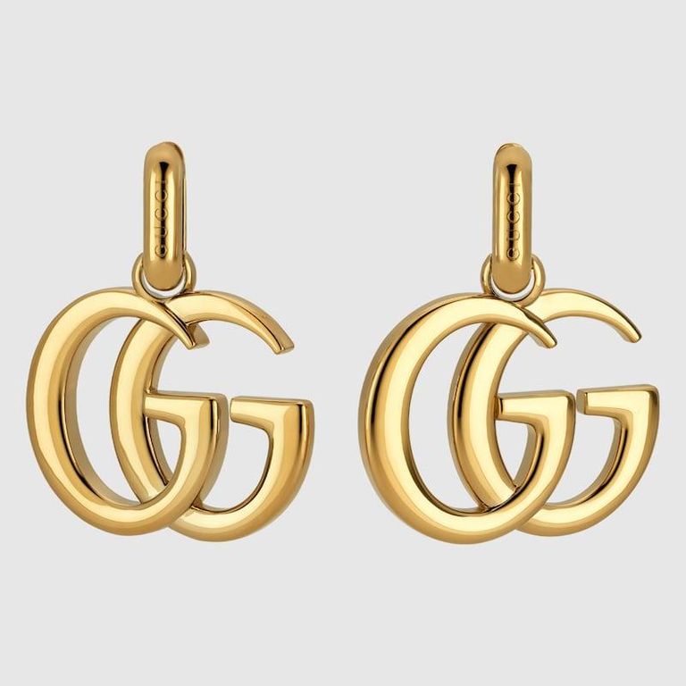 Gg Marmont Earrings - Metallic - Gucci Earrings
