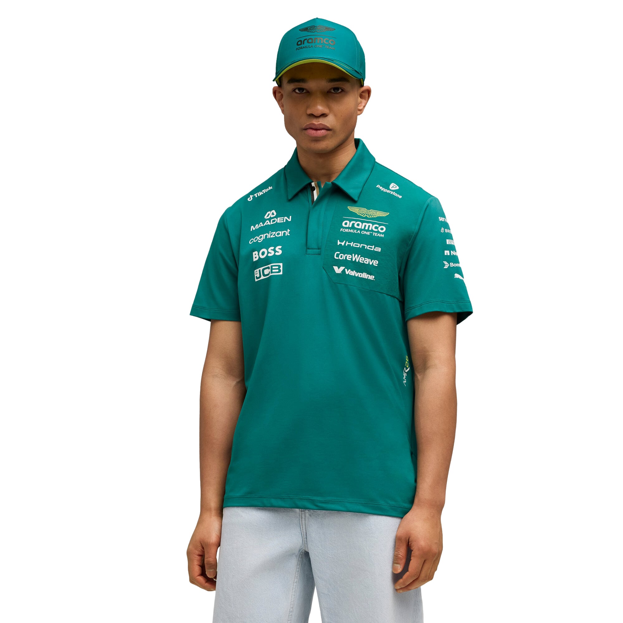 Polo Aston Martin F1 Aramco Cognizant F1 2026 Team - unisexe Taille: XL