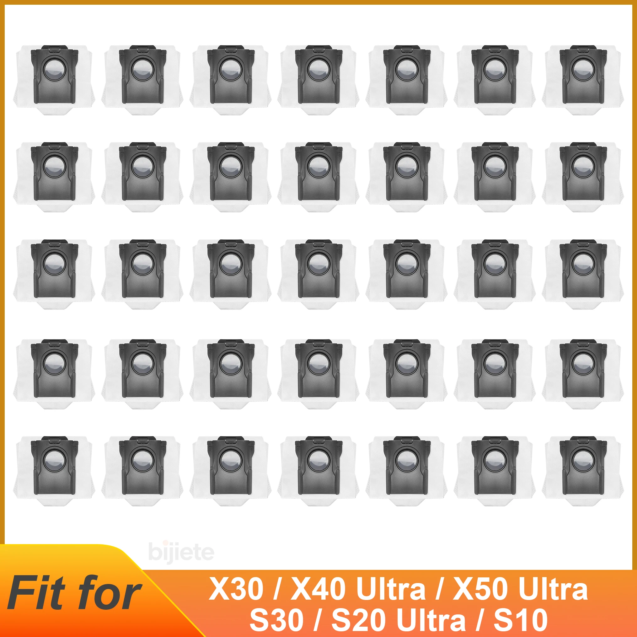 Sacchetti per Aspirapolvere Sostitutivi per Dreame X50 Ultra/X40 Ultra/X30 Ultra/L50 Ultra/L40 Ultra/L10s Ultra Gen2/L10s Pro Ultra Robot Aspirapolvere