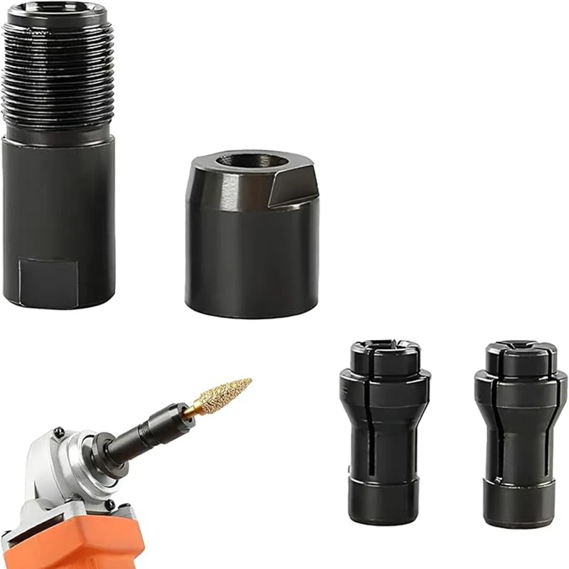 3/6 mm Winkelschleifer-Adapter für gerades Schleifgerät, M10-Gewinde, Schleifwerkzeuge für Winkelschleifer vom Typ 100 Image