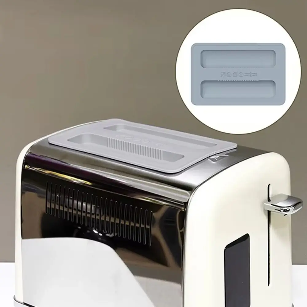 Silikon-Toaster-Staubschutz Universeller Frühstücksmaschinen-Schutz Weicher Toaster-Oberdeckel Image