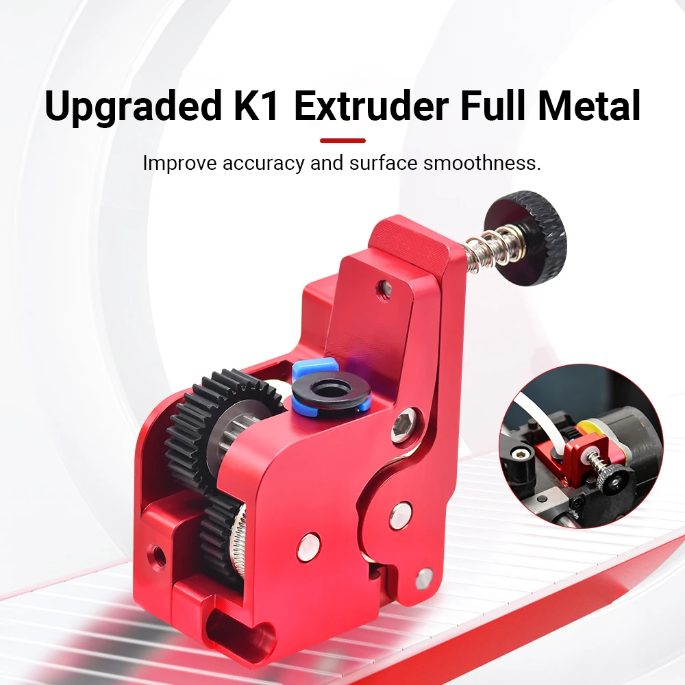 K1 Max Extruder-Kit Vollmetall-Getriebe Direktantrieb Hochtemperatur-Druckextruder für K1 K1C 3D-Drucker Image